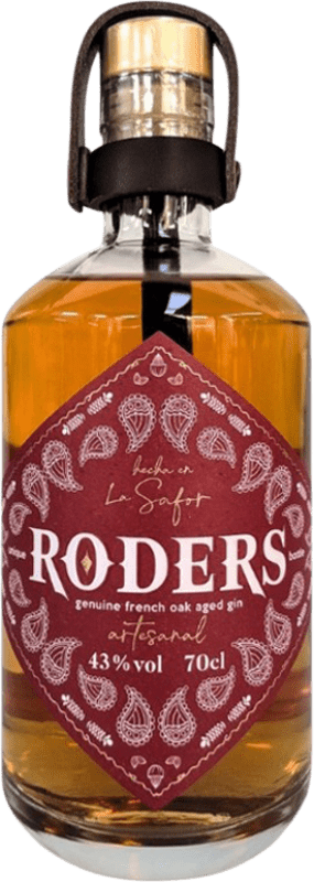57,95 € Kostenloser Versand | Genever Gin La Clandestileria Roders French Oak Cask — Eichenfass Spanien 70 cl