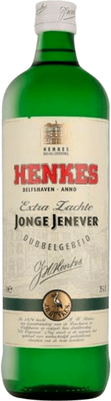 16,95 € Envio grátis | Genever Gin Henkes Jong Países Baixos 1 L
