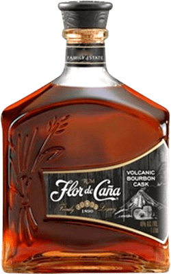 59,95 € 送料無料 | ラム Flor de Caña Volcanic Bourbon Cask Finish — カスクフィニッシュ ニカラグア 1 L