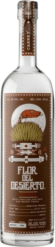 149,95 € Envío gratis | Tequila Flor del Desierto Sotol Carnei Blanco México 70 cl