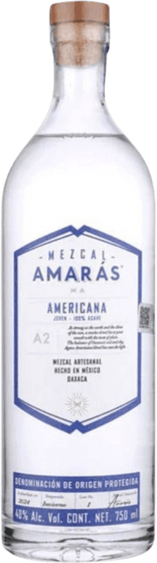 81,95 € Envio grátis | Mezcal Amaras American — Americano Oaxaca México 70 cl