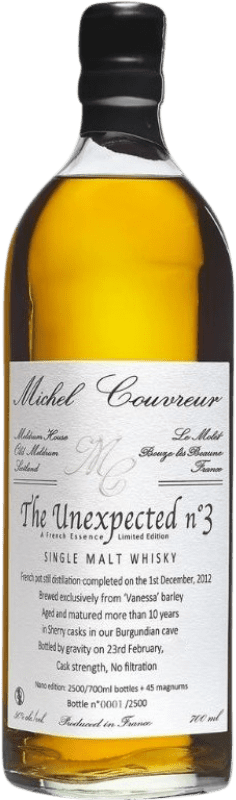 252,95 € Kostenloser Versand | Single Malt Whisky Michel Couvreur The Unexpected Burgund Frankreich 70 cl