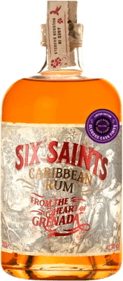 75,95 € Envio grátis | Rum Six Saints Oloroso Cask Finish — Afinado em Barrica Granada 70 cl