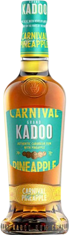 32,95 € Envio grátis | Rum Grand Kadoo Carnival Barbados 70 cl Pineapple — Ananás