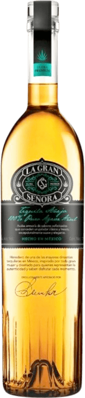 89,95 € Envío gratis | Tequila La Gran Señora Añejo Jalisco México 70 cl