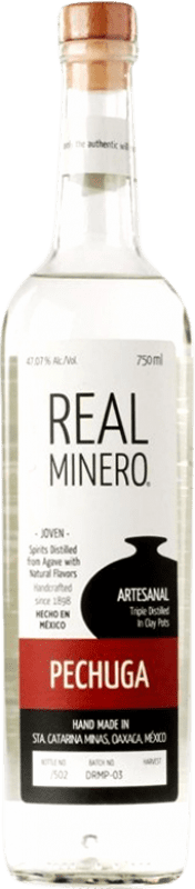 206,95 € Бесплатная доставка | Мескаль Real Minero Pechuga Oaxaca Мексика 70 cl