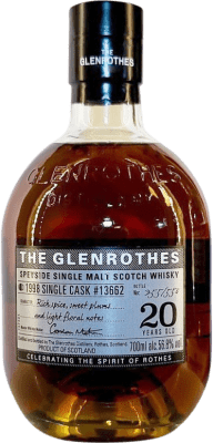 575,95 € 免费送货 | 单一麦芽威士忌 Glenrothes Single Cask — 单桶 斯佩塞 英国 20 岁 70 cl