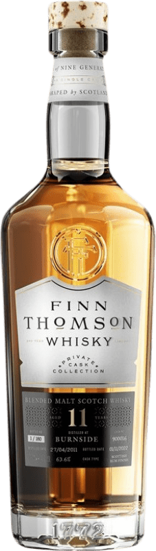 137,95 € 免费送货 | 调和威士忌 Finn Thomson At Burnside 斯佩塞 英国 11 岁 70 cl