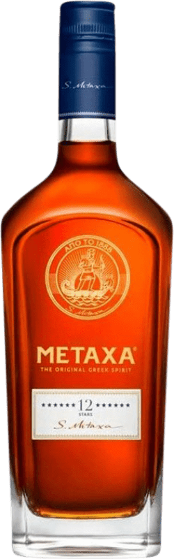 43,95 € Бесплатная доставка | Бренди Metaxa 12 Stars Греция 12 Лет 1 L