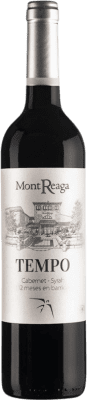 13,95 € Бесплатная доставка | Красное вино Mont Reaga Tempo 12 Meses молодое I.G.P. Vino de la Tierra de Castilla Кастилья-Ла-Манча Испания Syrah — Сира, Cabernet Sauvignon — Каберне Совиньон 75 cl