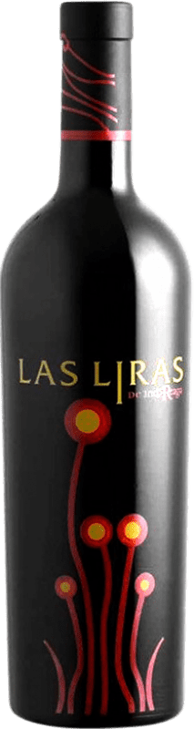 63,95 € Бесплатная доставка | Красное вино Mont Reaga Las Liras Crianza — Крианса I.G.P. Vino de la Tierra de Castilla Кастилья-Ла-Манча Испания Tempranillo — Темпранильо, Merlot — Мерло 75 cl