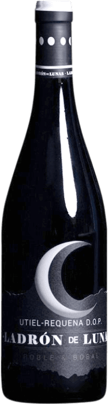 8,95 € Free Shipping | Red Wine Ladrón de Lunas Oak D.O. Utiel-Requena Valencian Community Spain Tempranillo, Cabernet Sauvignon 75 cl