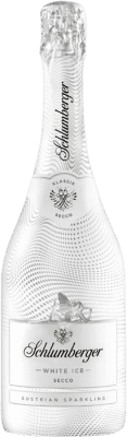 17,95 € Бесплатная доставка | Белое игристое вино Schlumberger Ice Seco — Сухое Австрия Chardonnay — Шардоне, Welschriesling — Вельшрислинг 75 cl