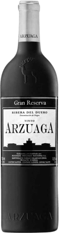 226,95 € Envío gratis | Vino Tinto Arzuaga Gran Reserva D.O. Ribera del Duero Castilla y León España Tempranillo, Merlot, Cabernet Sauvignon Eco — Ecológico Botella Magnum 1,5 L