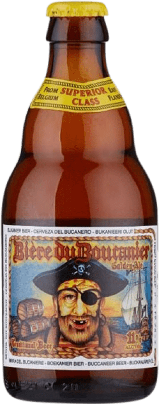 3,95 € 免费送货 | 啤酒 Van Steenberge Boucanier Golden Ale — 金色 Flandes 比利时 三分之一升瓶 33 cl