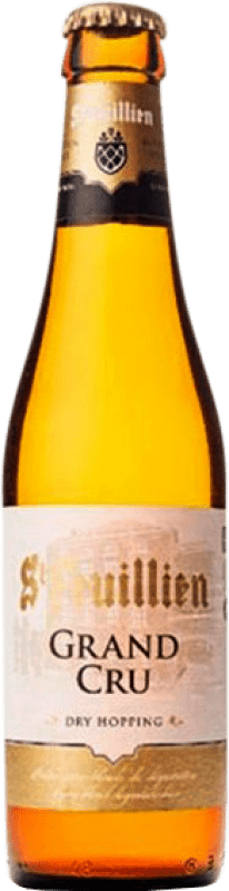 3,95 € 免费送货 | 啤酒 Saint Feuillien Grand Cru Valonia 比利时 三分之一升瓶 33 cl