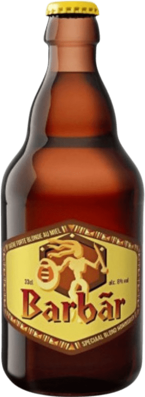 4,95 € 送料無料 | ビール Lefebvre Barbar Brabante ベルギー 1/3ボトル 33 cl