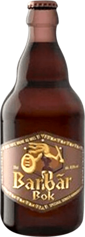 4,95 € 免费送货 | 啤酒 Lefebvre Barbar Bok Meca Brabante 比利时 三分之一升瓶 33 cl