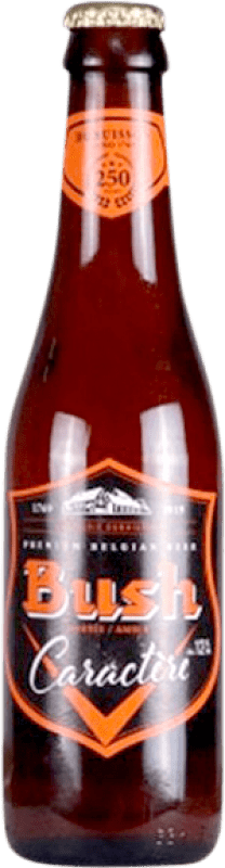 3,95 € Envío gratis | Cerveza Dubuisson Scaldis O Bush Valonia Bélgica Botellín Tercio 33 cl
