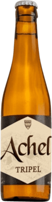 5,95 € 免费送货 | 啤酒 Achelse Kluis Achel Blonde — 淡色啤酒 Brabante 比利时 三分之一升瓶 33 cl