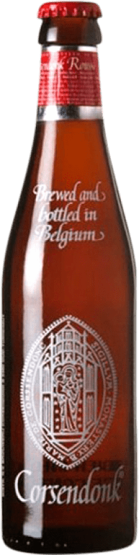 3,95 € Free Shipping | Beer Corsendonk Rousse Red Ale Brabante Belgium Third-Liter Bottle 33 cl