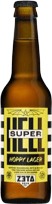 5,95 € 送料無料 | ビール Zeta Superhell バレンシアのコミュニティ スペイン 1/3ボトル 33 cl