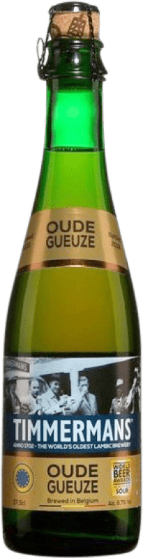 7,95 € Free Shipping | Beer Timmermans Oude Gueuze Lambic Brabante Belgium Half Bottle 37 cl