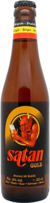 5,95 € 免费送货 | 啤酒 De Block Satan Golden Ale — 金色 Brabante 比利时 三分之一升瓶 33 cl