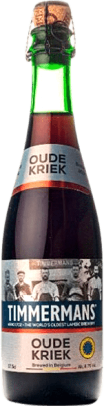 8,95 € Kostenloser Versand | Bier Timmermans Oude Kriek Brabante Belgien Halbflasche 37 cl