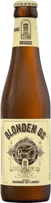 4,95 € Envío gratis | Cerveza Bourgogne des Flandres Blonden Os Blonde — Rubia Flandes Bélgica Botellín Tercio 33 cl