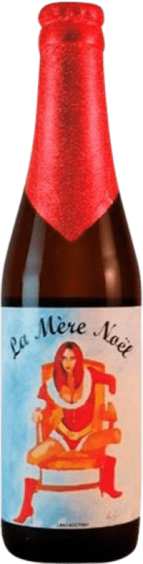 4,95 € Envío gratis | Cerveza Huyghe Mère Noel Flandes Bélgica Botellín Tercio 33 cl
