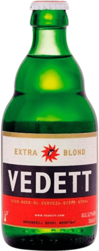 2,95 € 送料無料 | ビール Duvel Moortgat Vedett Flandes ベルギー 1/3ボトル 33 cl