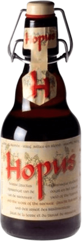 4,95 € Spedizione Gratuita | Birra Lefebvre Hopus Brabante Belgio Bottiglietta Terzo 33 cl