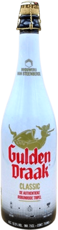 14,95 € 免费送货 | 啤酒 Van Steenberge Gulden Draak Flandes 比利时 75 cl