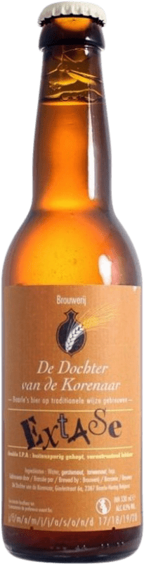 4,95 € 免费送货 | 啤酒 Dochter Van de Korenaar Extase IPA — India Pale Ale, Double Malt — 双麦芽 Brabante 比利时 三分之一升瓶 33 cl