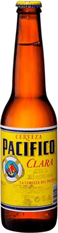 2,95 € Envío gratis | Cerveza Modelo Corona Pacífico México Botellín Tercio 35 cl