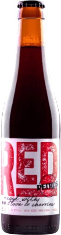 3,95 € 送料無料 | ビール Brabandere Petrus Red Ale — レッドビール Añejo — 熟成ラム Flandes ベルギー 1/3ボトル 33 cl