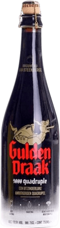 17,95 € Free Shipping | Beer Van Steenberge Gulden Draak 9000 Flandes Belgium 75 cl