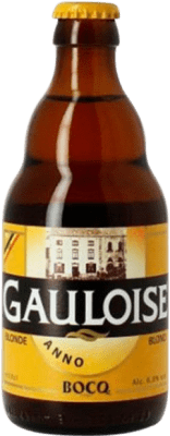 4,95 € Free Shipping | Beer Brasserie du Bocq La Gauloise Blonde Valonia Belgium Third-Liter Bottle 33 cl