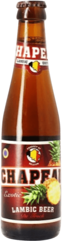 3,95 € Kostenloser Versand | Bier Troch Chapeau Brabante Belgien Kleine Flasche 25 cl Exotic — Exotisch