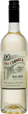 13,95 € Kostenloser Versand | Süßwein Castaño Casa Carmela Blanco — Weißer Spanien Macabeo 75 cl