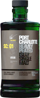 157,95 € 免费送货 | 单一麦芽威士忌 Bruichladdich Port Charlotte SC:01 艾莱 英国 70 cl