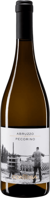 15,95 € 送料無料 | 白ワイン Contesa di Rocco Pasetti Linea D.O.C. Abruzzo アブルッツォ イタリア Pecorino — ペコリーノ 75 cl