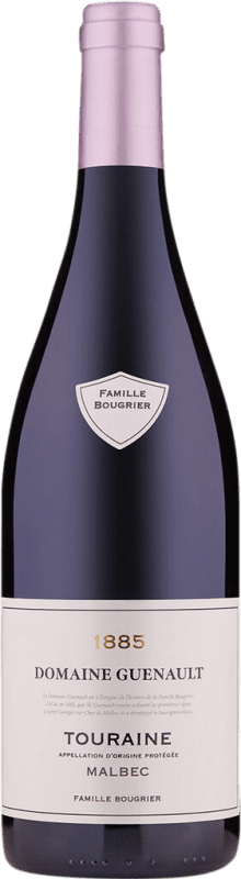 18,95 € Spedizione Gratuita | Vino Bianco Domaine Guenault A.O.C. Touraine Loire Francia Malbec 75 cl