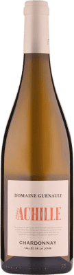16,95 € Envio grátis | Vinho Branco Domaine Guenault I.G.P. Val de Loire Loire França Chardonnay 75 cl