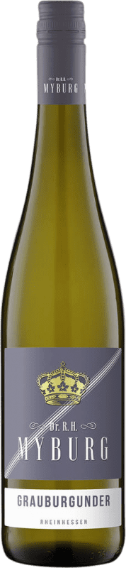 8,95 € Бесплатная доставка | Белое вино Dr. R. H. Myburg Германия Pinot Gris — Пино Гри 75 cl