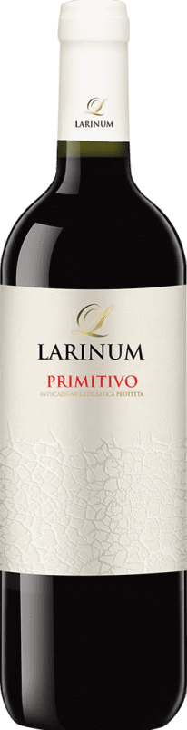 17,95 € 免费送货 | 红葡萄酒 Fantini Larinum I.G.T. Puglia 普利亚大区 意大利 Primitivo — 普里米蒂沃 1 L