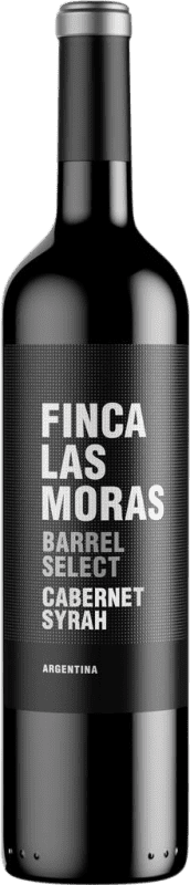 14,95 € Kostenloser Versand | Rotwein Finca Las Moras Cabernet Sauvignon Syrah Auswahl, Barrel — Fass I.G. San Juan San Juan Argentinien Syrah, Cabernet Sauvignon 75 cl