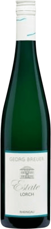 31,95 € Spedizione Gratuita | Vino Bianco Georg Breuer Lorch Semiseco — Semisecco Estate Wine — Vino di Tenuta Q.b.A. Rheingau Rheingau Germania Riesling 75 cl