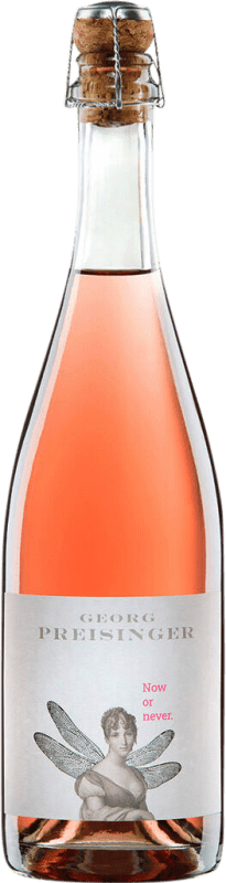 26,95 € Spedizione Gratuita | Spumante Rosato Georg und Katharina Preisinger Now or Never Pét-Nat Pétillant Naturel — Frizzante Naturale Austria 75 cl